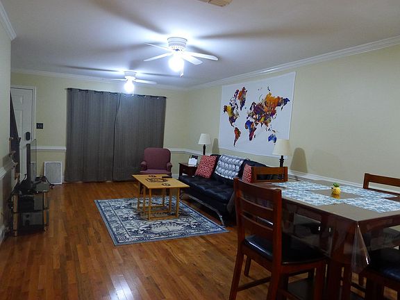 Living Room and Dining Room