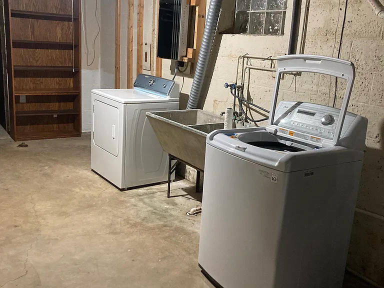 Basement Laundry Room