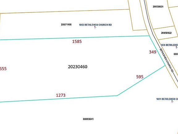 Property Lines w/ Distances