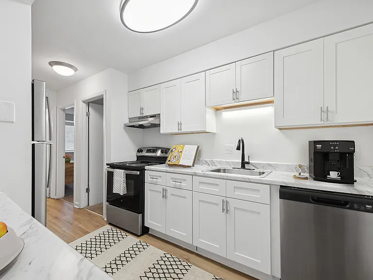 Experience the elegance of this stylish kitchen designed for modern living. Experience the elegance of this stylish kitchen designed for modern living.