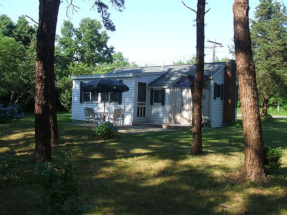 View from rear of cottage