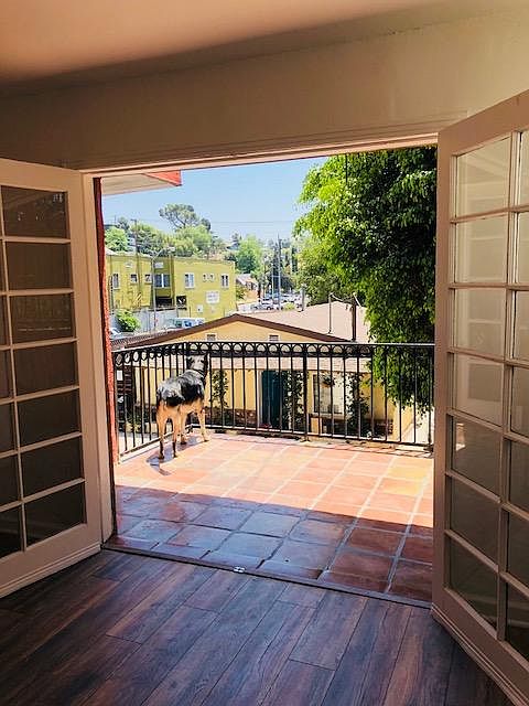 Entrance and front Balcony