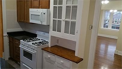 Beautifully Restored Built-In Cabinet, Brand New Gas Stove & Microwave