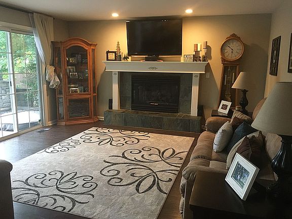 slate gas fireplace