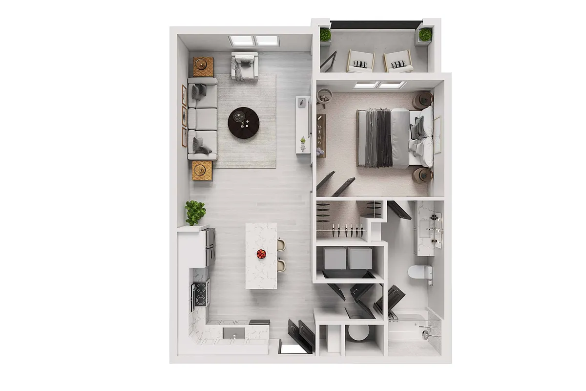Floor plan The Elm