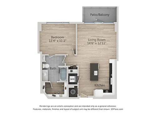 Floor plan A102T