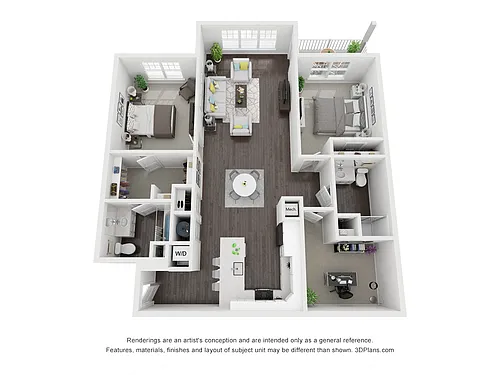 Floor plan 2BE