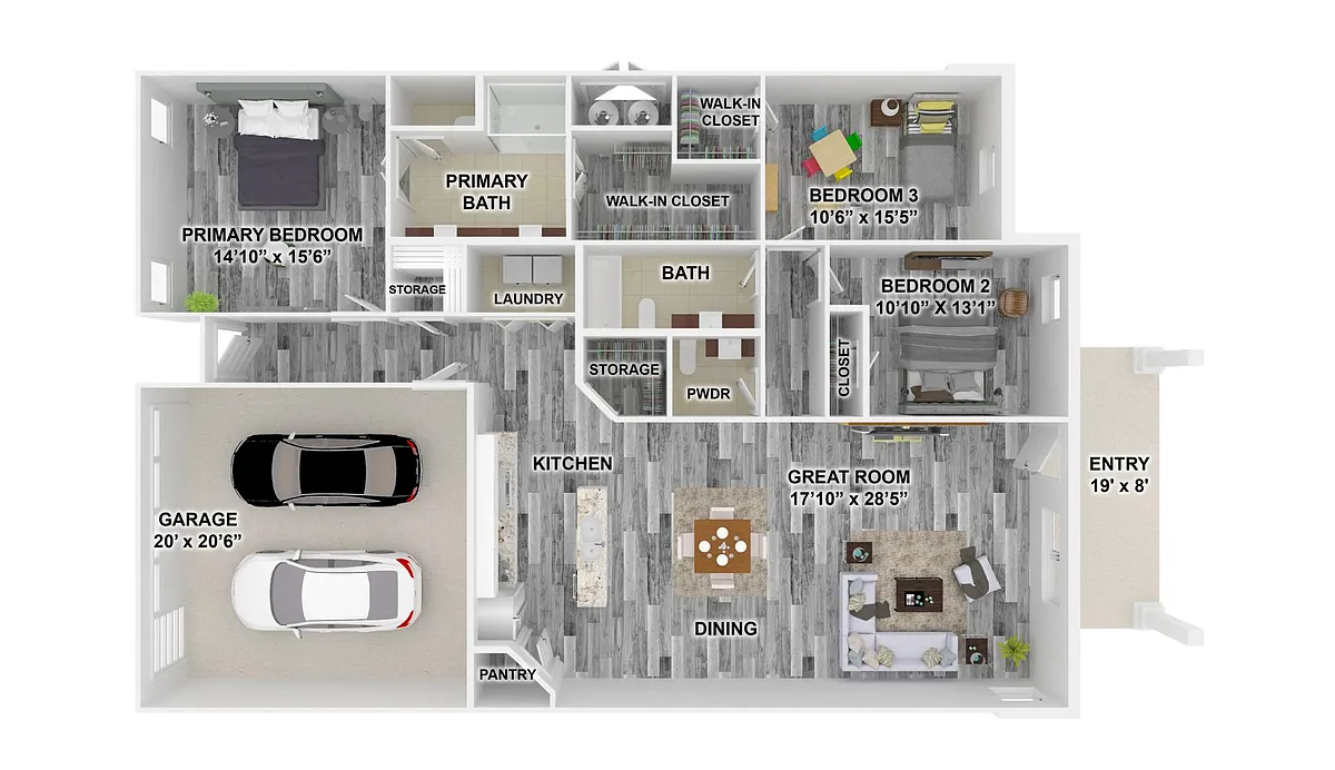 Floor plan Albany