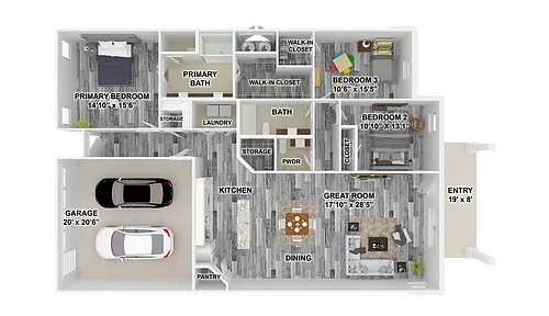 Floor plan Albany