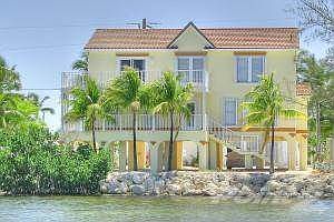Back of Home with Waterview
