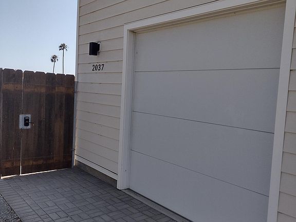 Garage access in alley.