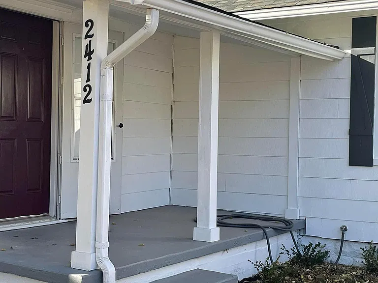 Front porch.