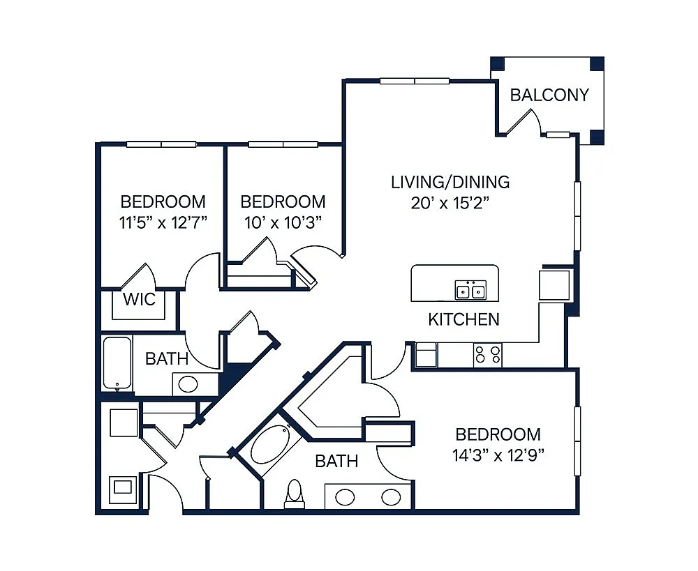 Floor plan Willow