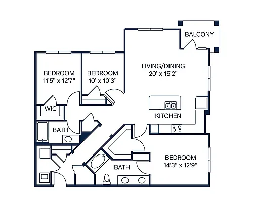 Floor plan Willow