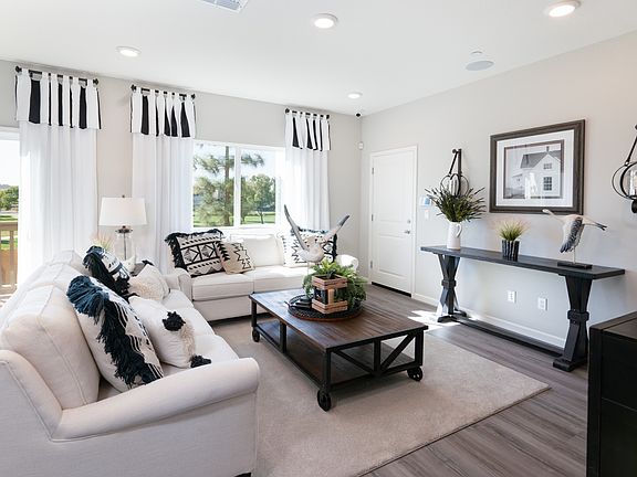 Great room with natural light