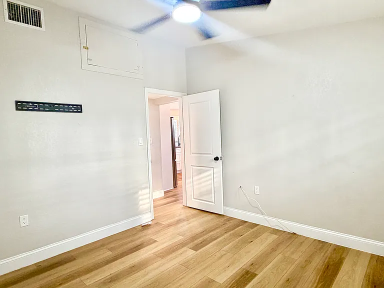 First sleeping area
