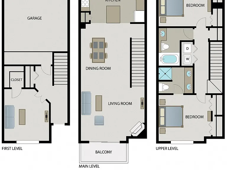 Gardenia + Den Townhome