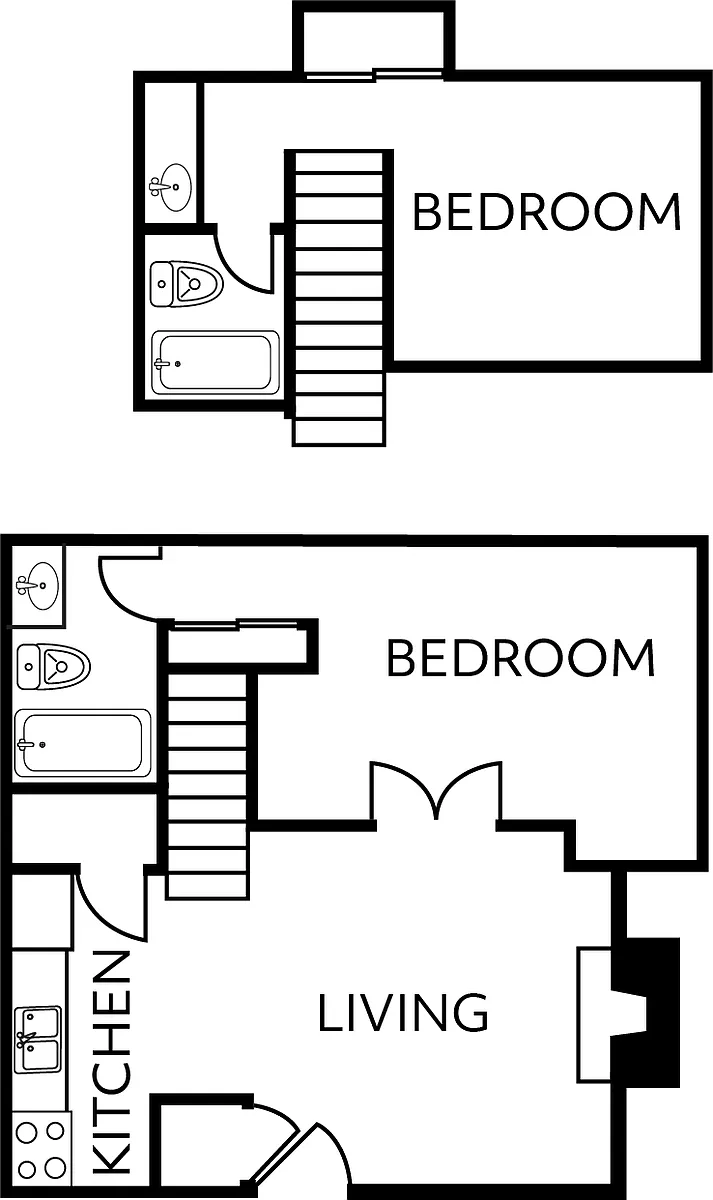 Floor plan B1-2B2B