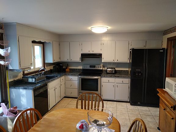 updated cabinets in kitchen