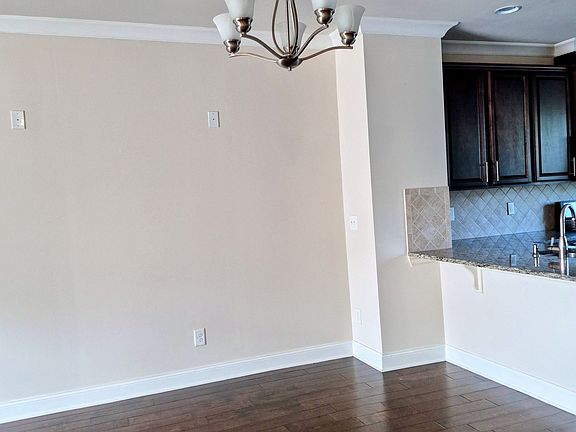 Open concept dining area