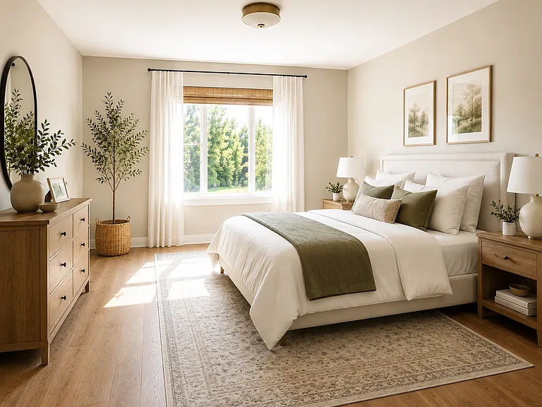 Bedroom #2 - Virtually Staged