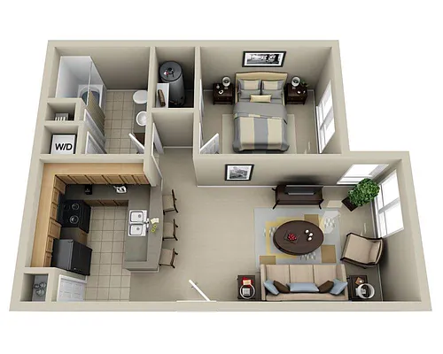 Floor plan Plan A1E
