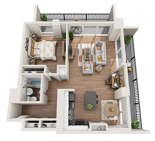 Floor plan The Fannin