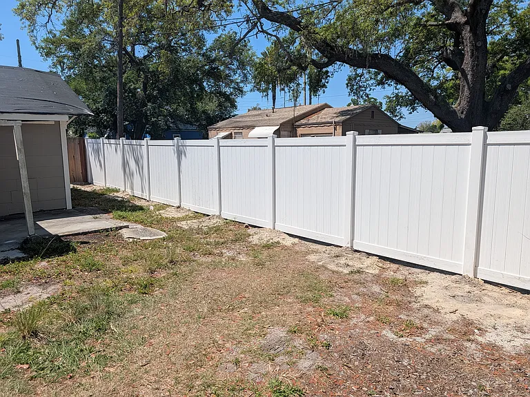 Fenced Backyard