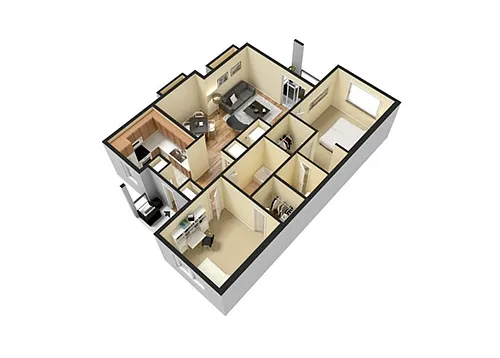 Floor plan Villa