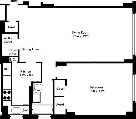 1st image of 201 W 21st St APT 6F