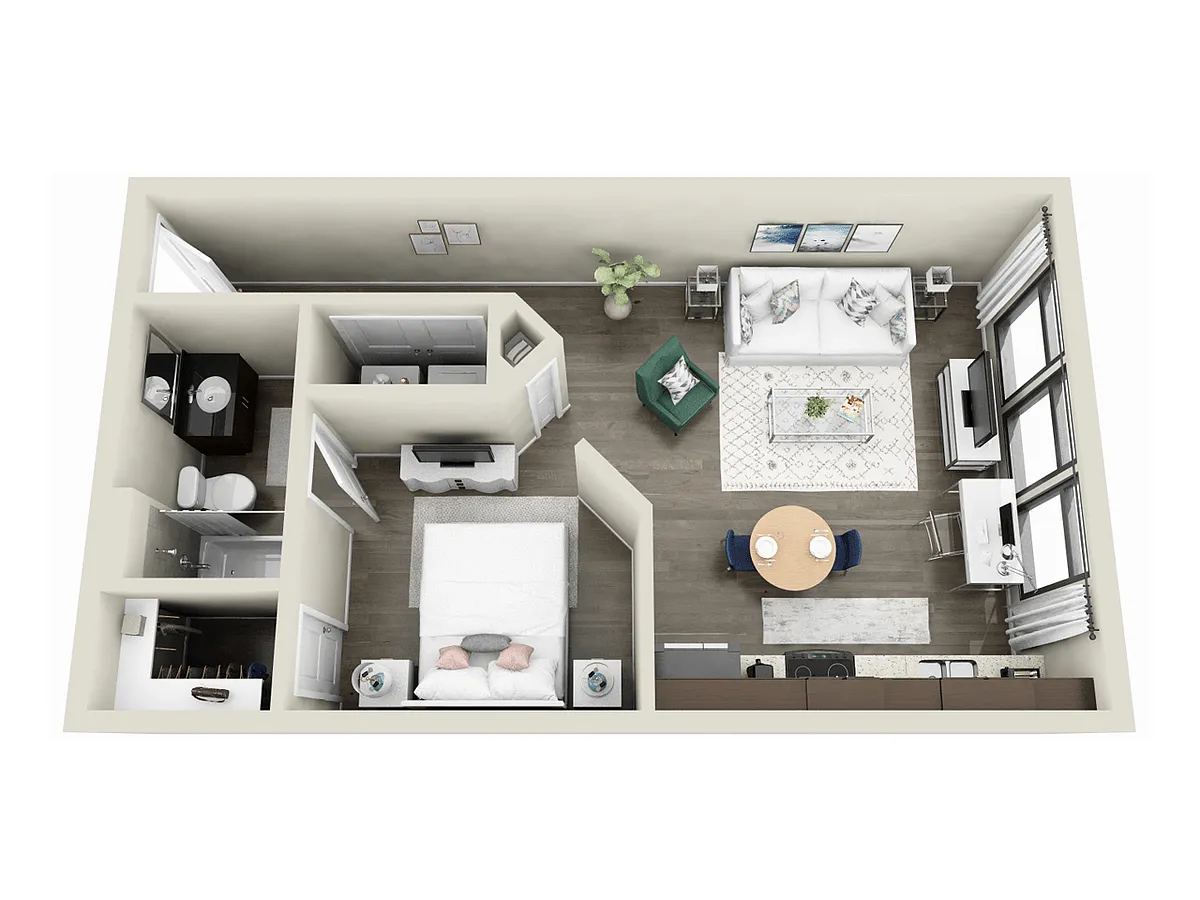 Floor plan S1B