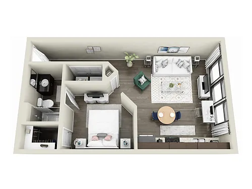 Floor plan S1B