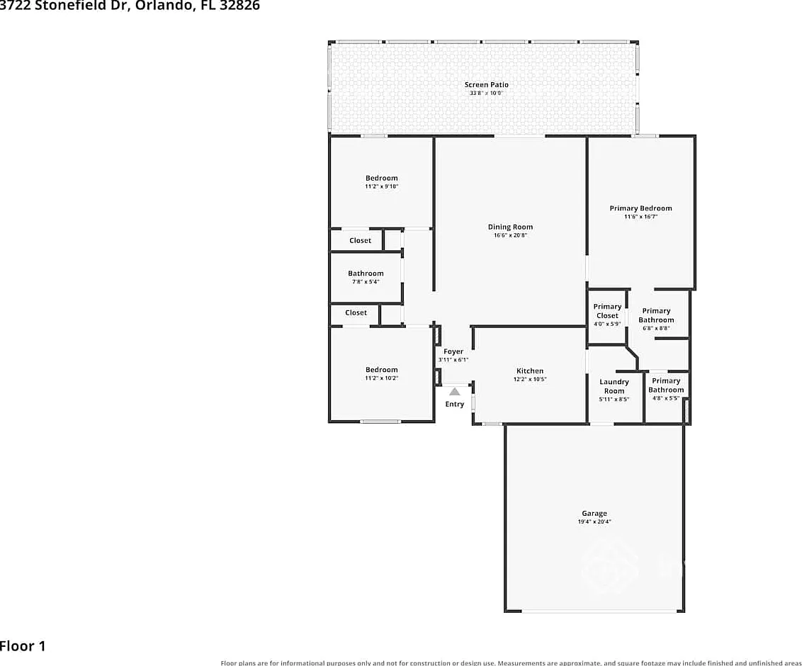 3722 Stonefield Dr Orlando, FL 32826 — Photo 3
