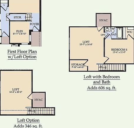Second Floor Options