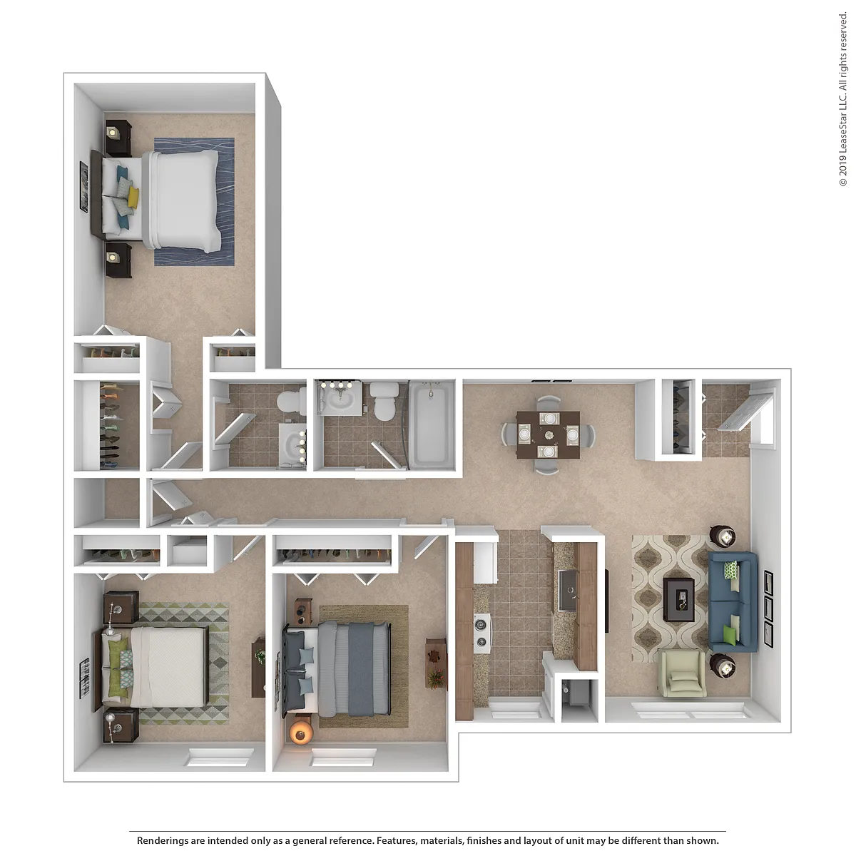 Floor plan 3x1.5 - Sequoia