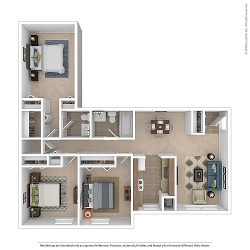 Floor plan 3x1.5 - Sequoia