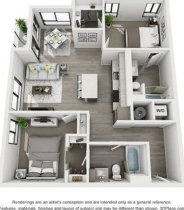 Two Bedroom B3 Two Bedroom B3