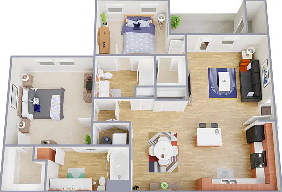 B3-P80 Floor Plan B3-P80 Floor Plan