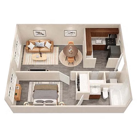 Floor plan Serenity Contemporary
