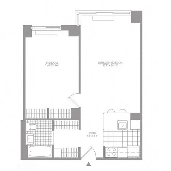 Floor plan 1AE