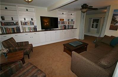 View of living room from entry.