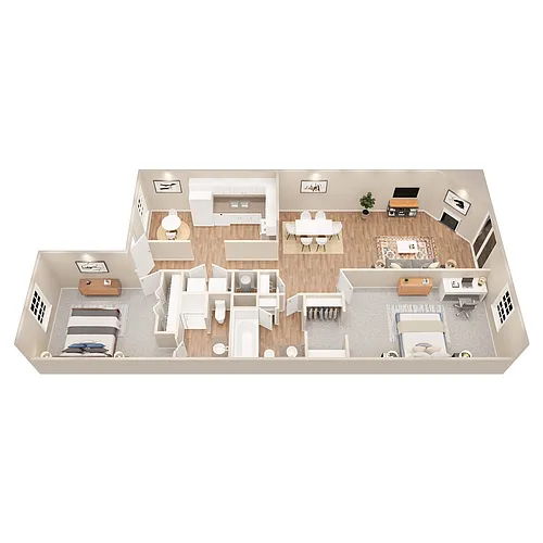 Floor plan B6