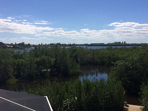 The view from the top deck