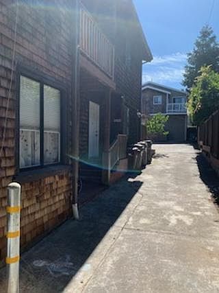 Entrance to townhouse