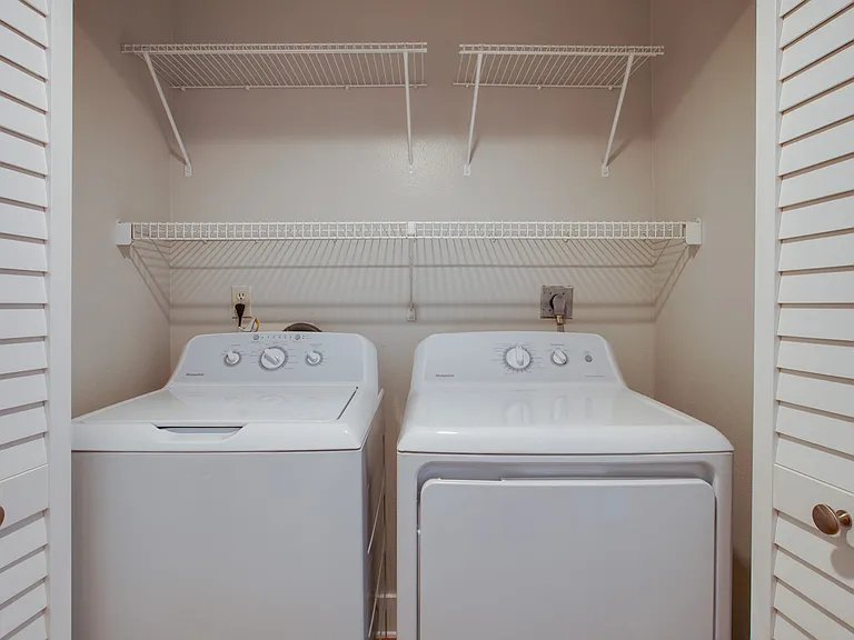 Kitchens with laundry in-unit.