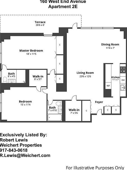 2nd image of 160 W End Ave APT 2E