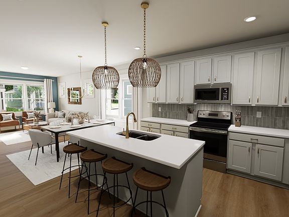 Kitchen Resting Beach Face Interior Virtual Rendering