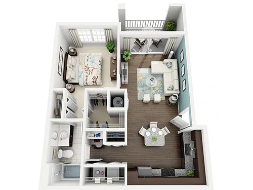 Floor plan Allegre