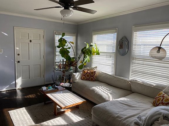 Living Room - newly painted a light gray
