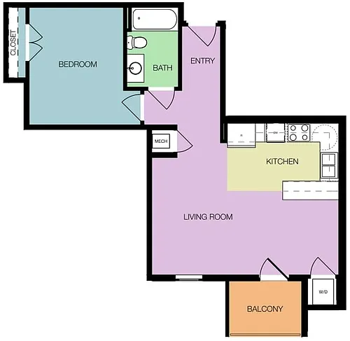 Floor plan Masonry T2-A12